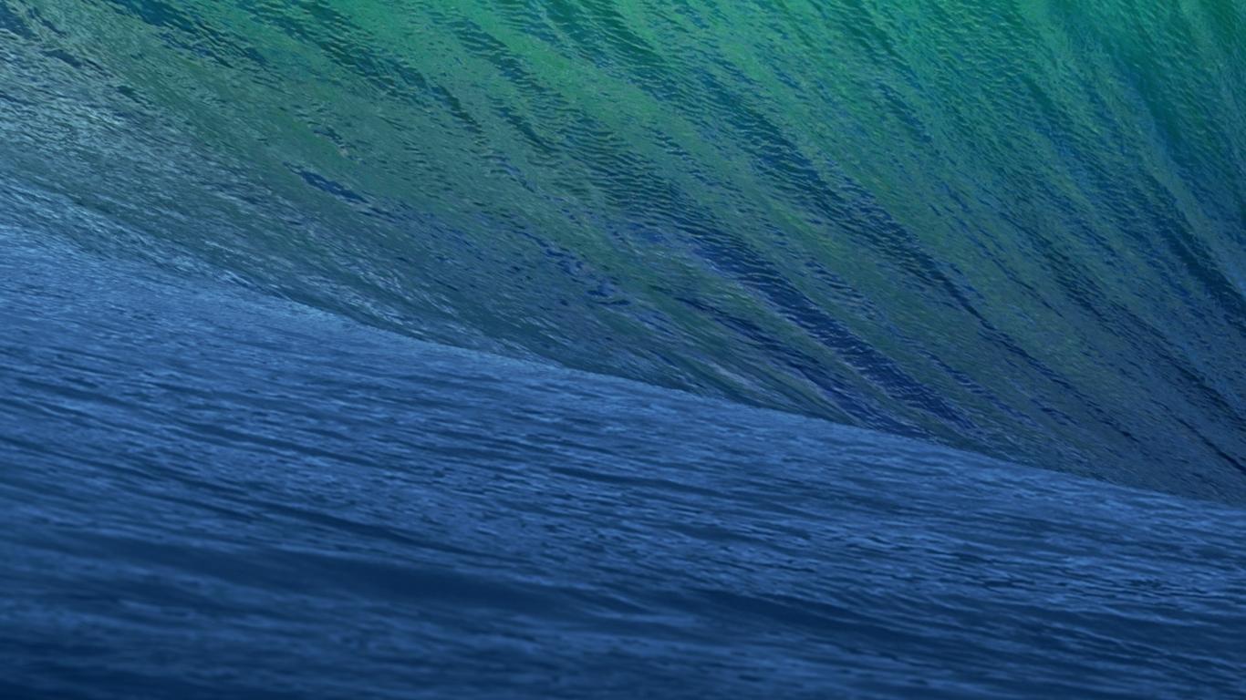 1366x768 OS X Mavericks Wallpaper