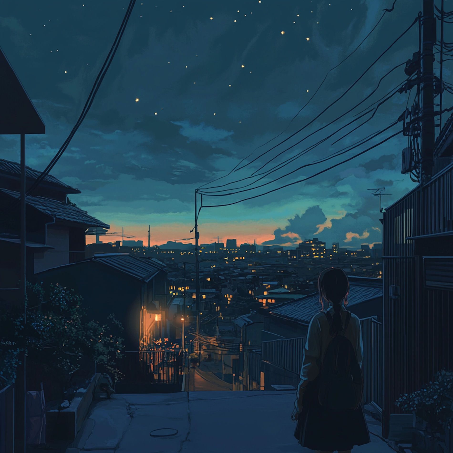 1900x1900 Lo Fi Serenity LoFi Vibes