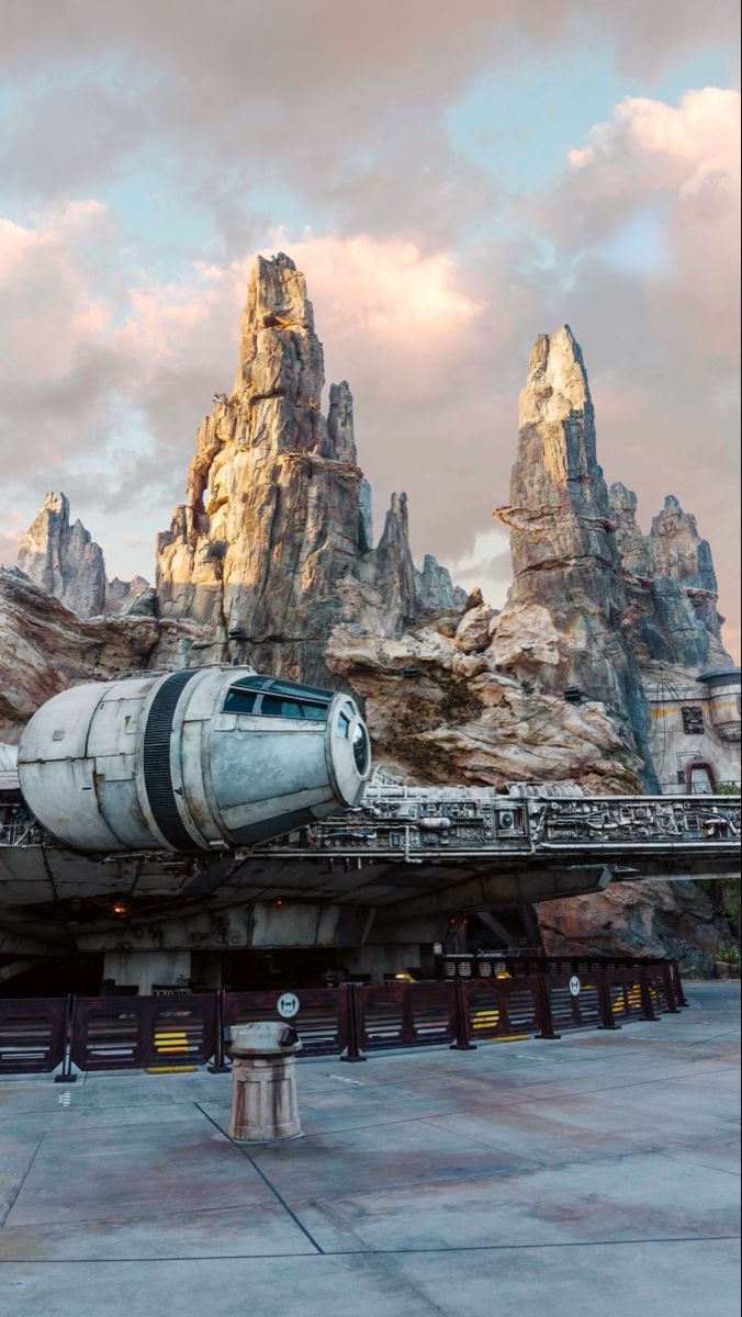 676x1200 Millennium Falcon. Star Wars Galaxy's Edge