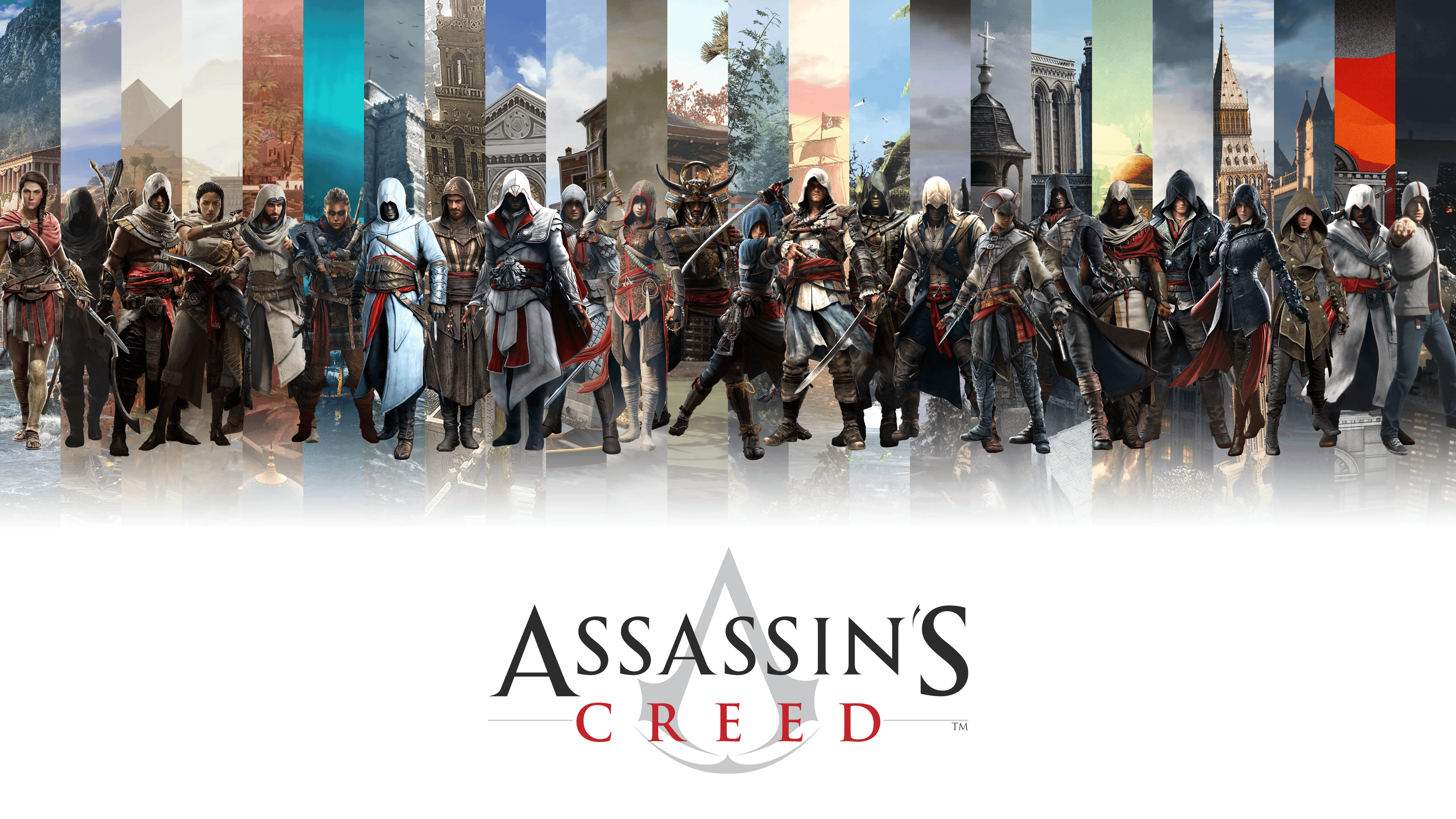 3840x2160 I've made another wallpaper with all the main playable Assassins