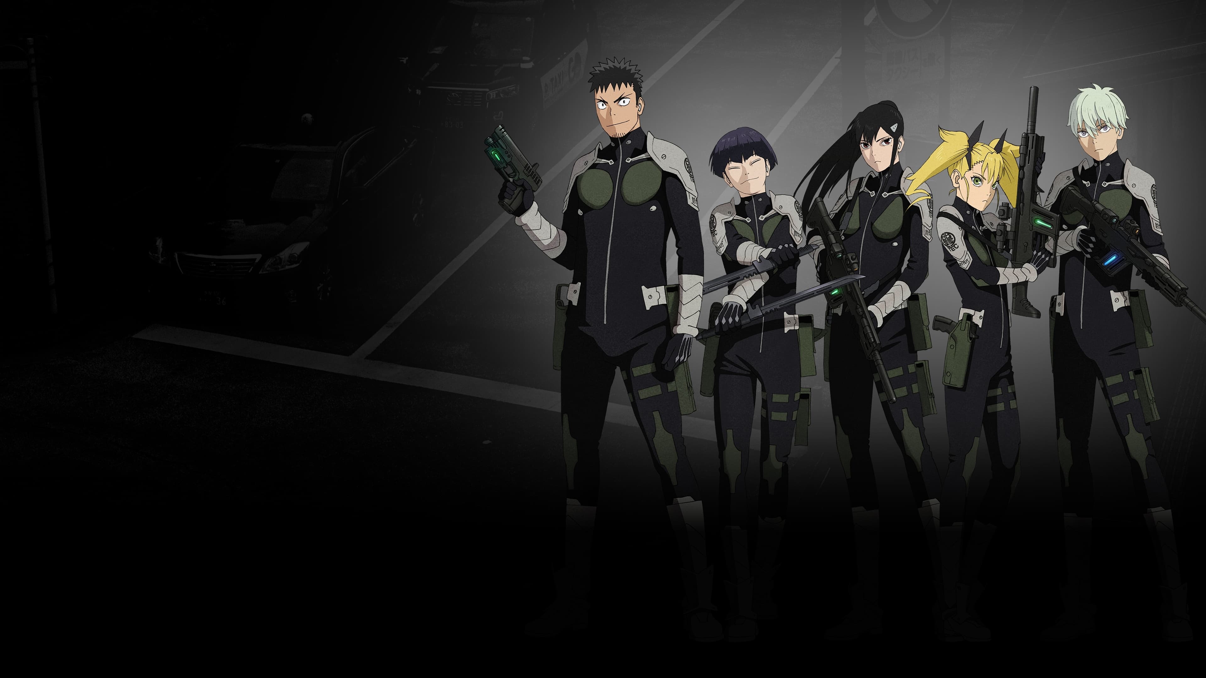3840x2160 Kaiju No. 8 Elite Squad 4K Ultra HD Wallpaper Featuring Mina Ashirox2160