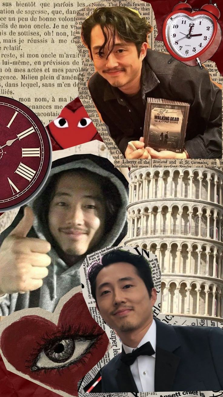 736x1308 Steven yeun wallpaper aesthetic maroon