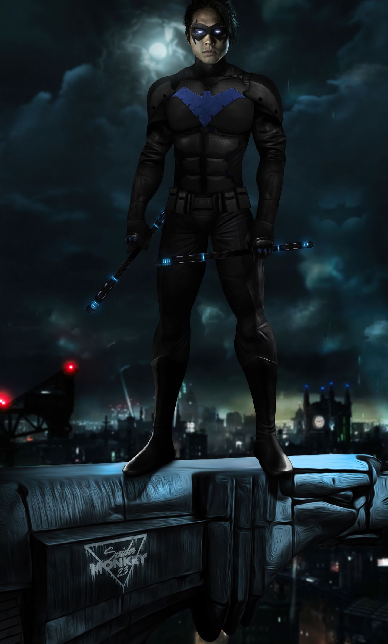 1280x2120 Steven Yeun As NightWing 4k iPhone , HD 4k Wallpaper, Image, Background, Photos and Picture