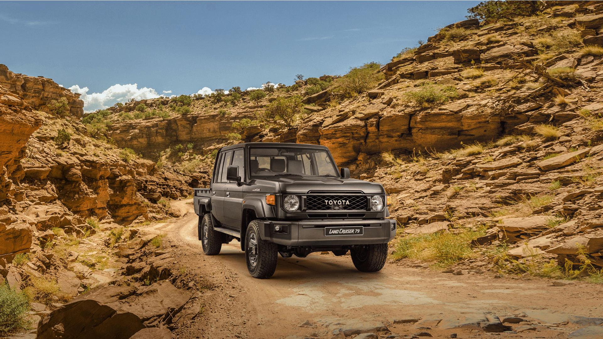 1920x1080 Toyota Land Cruiser 79 Double Cab. South Africa. Toyota South Africa