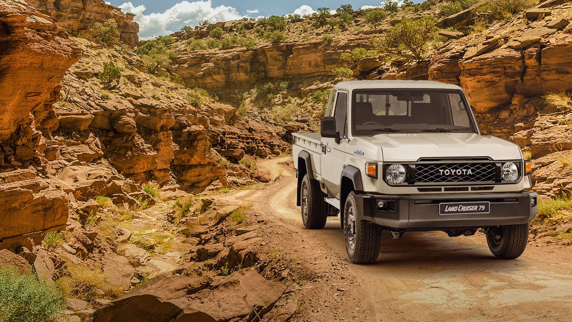 1920x1080 Toyota Land Cruiser 79 Single Cab. South Africa. Toyota South Africa