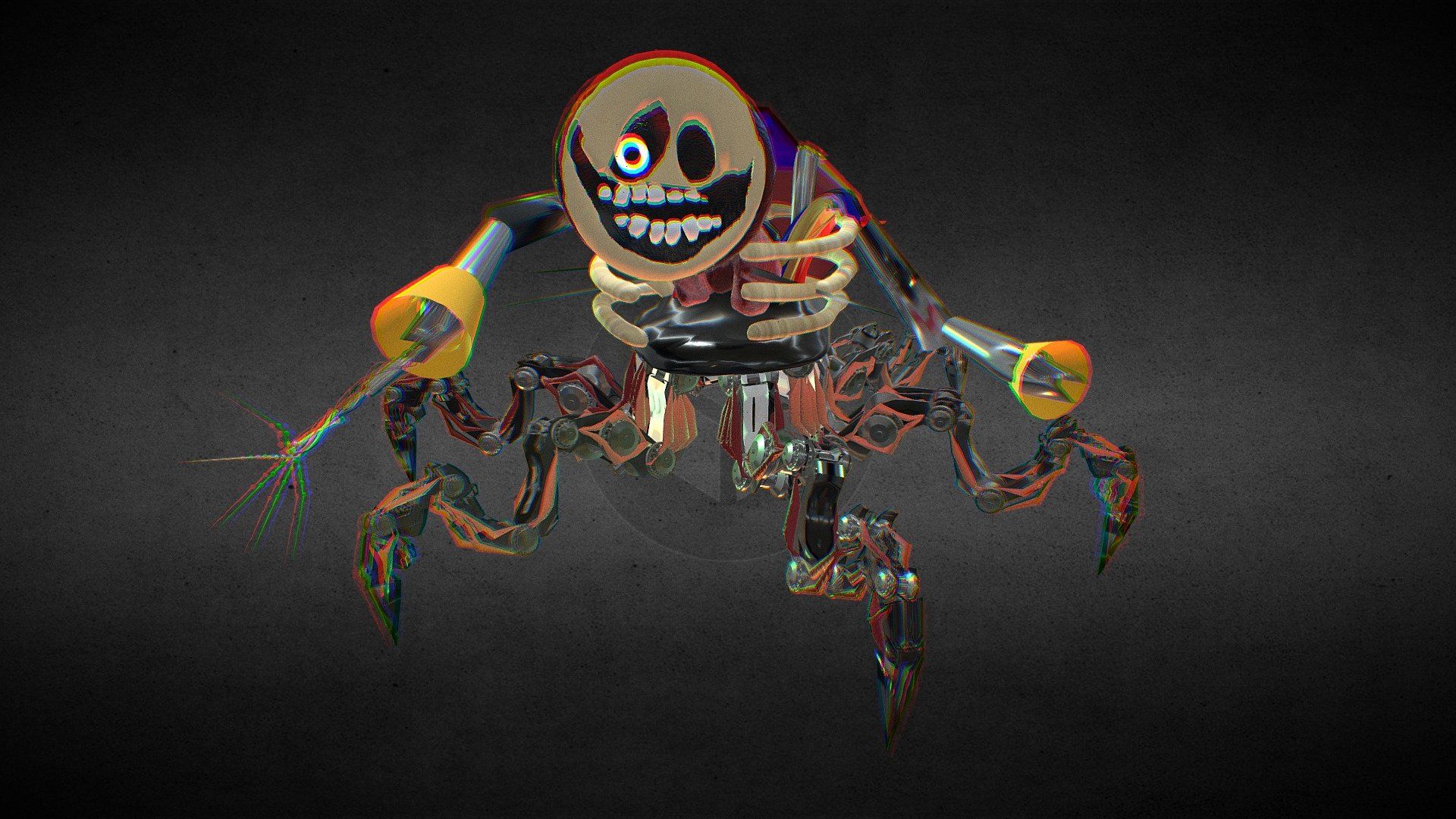 1920x1080 The Prototype 1006 Playtime 5 (FANMODEL) Free 3D Model By Carrotorange [69e29a0]