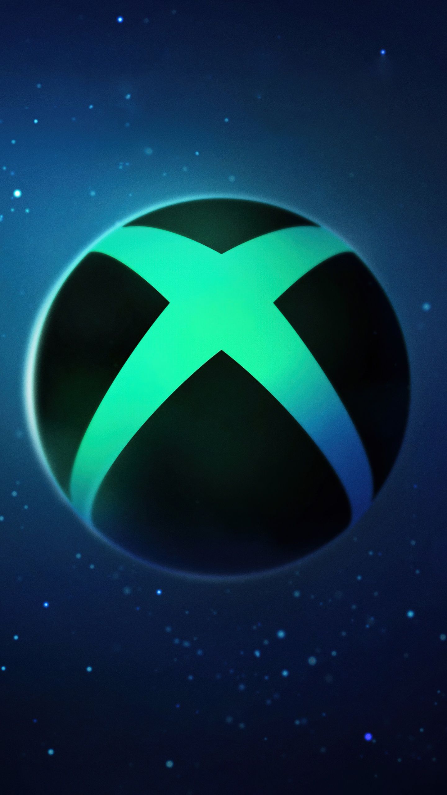 1440x2560 Xbox logo Wallpaper 4K, Dark blue, 5K, Blue background