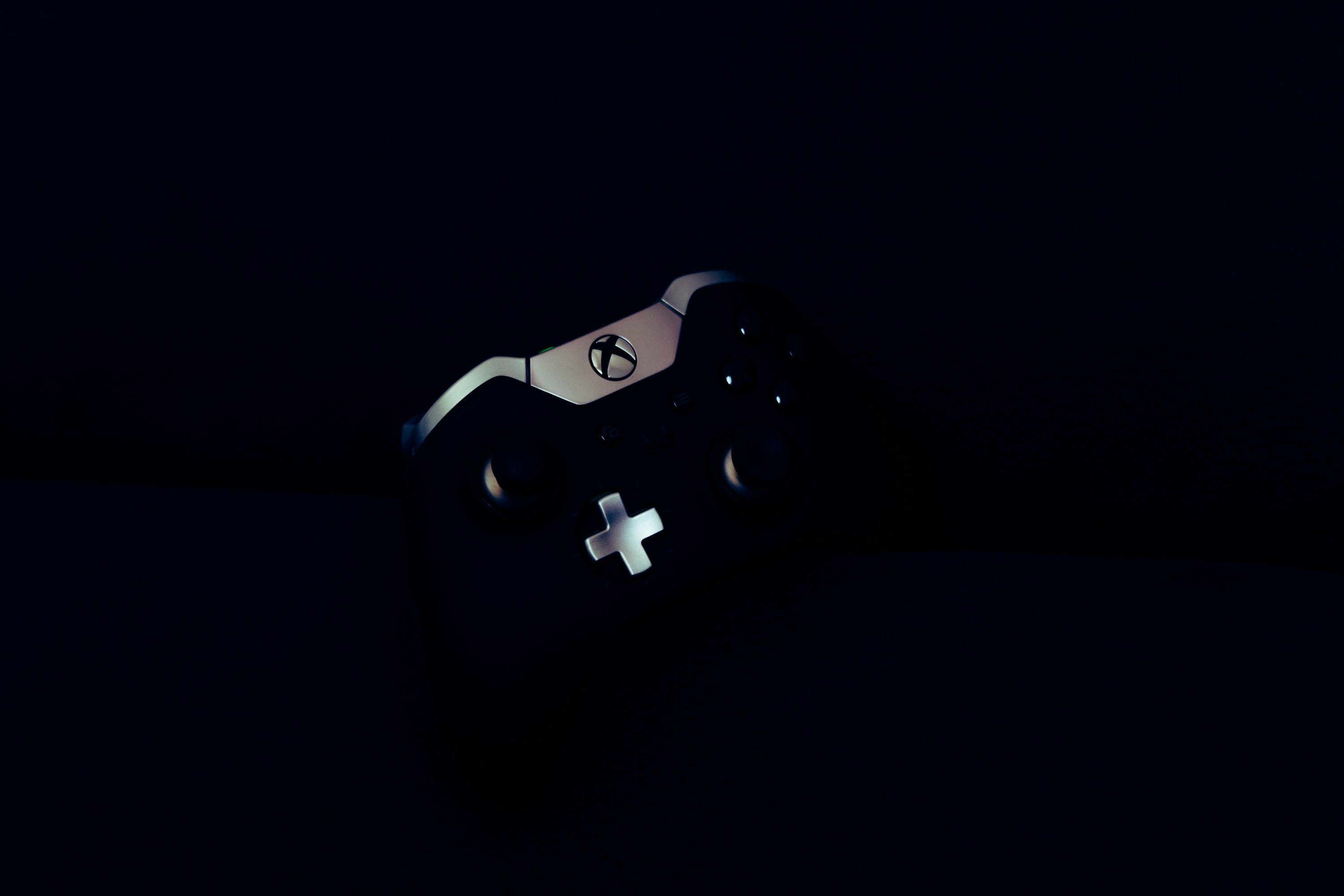 3000x2000 Black xbox one game controller photo
