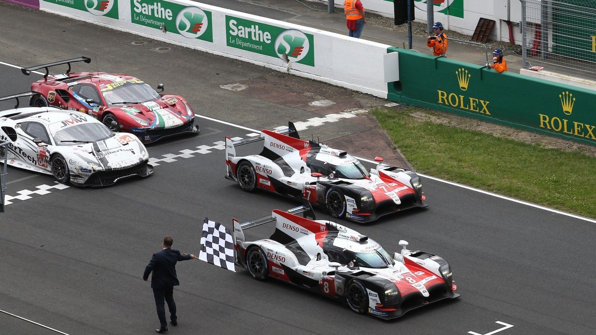 1920x1080 Toyota wins 2018 24 Hours of Le Mans after so many years of heartbreak