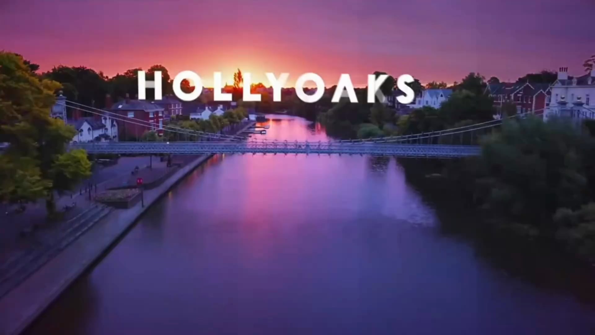 1920x1080 Better Hollyoaks titles using the new music and credits