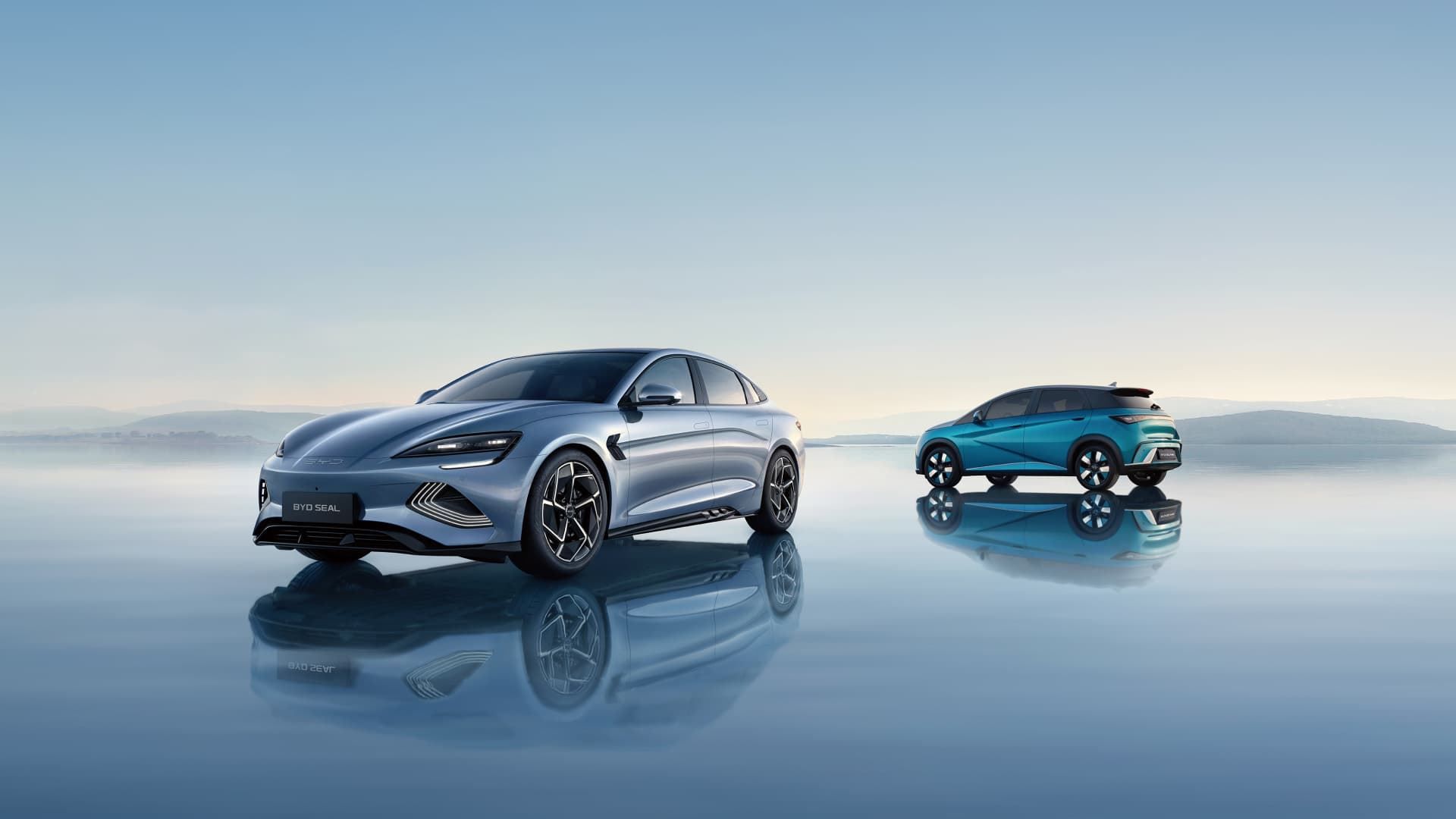 1920x1080 BYD Introduces 2 New Full Electric Vehicles In Europe: BYD DOLPHIN & BYD SEAL