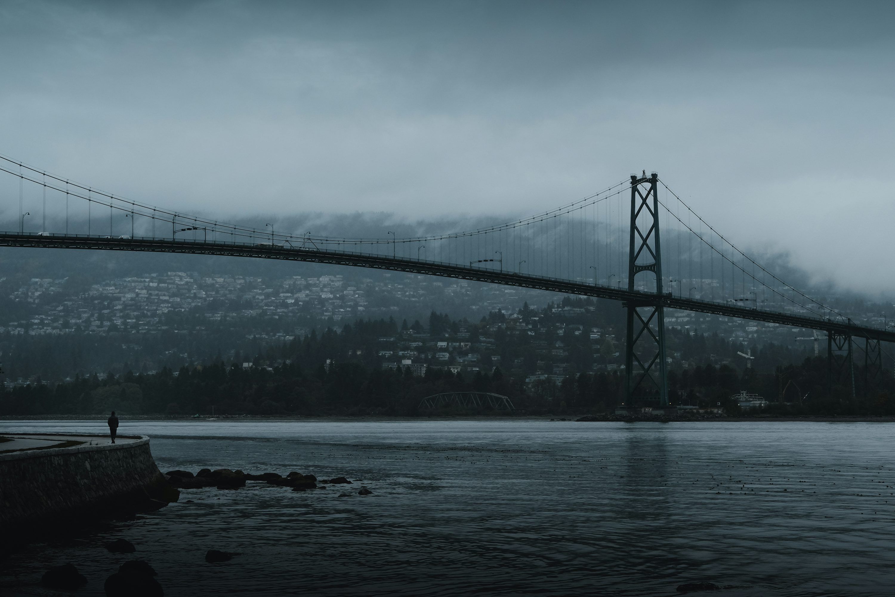 3000x2000 Lions Gate Bridge Picture. Download Free Image