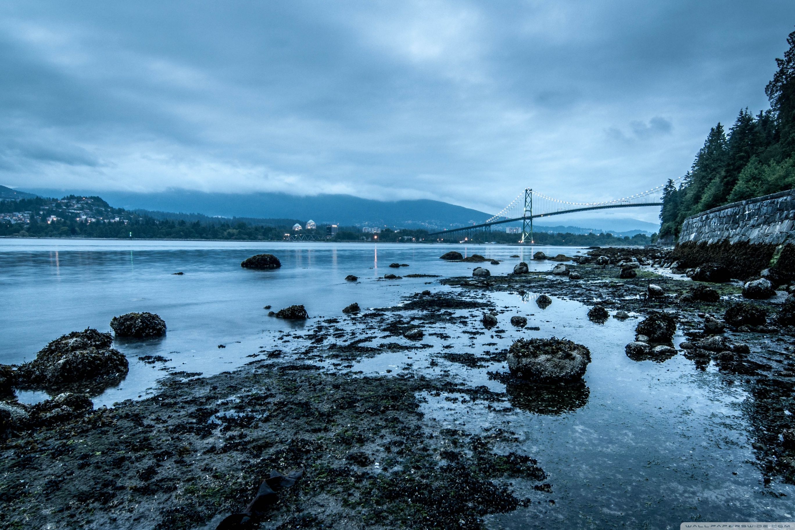2736x1824 Lions Gate Bridge 4K UHD Wallpaper for UltraHD Desktop and TV : Dual Monitor : Smartphone and Tablet Devices