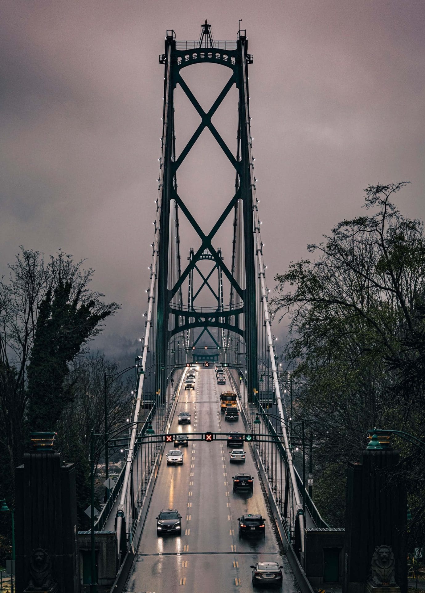 1379x1920 Lion's Gate Bridge (Thoughts of Vancouver). ArtMatch Online Gallery