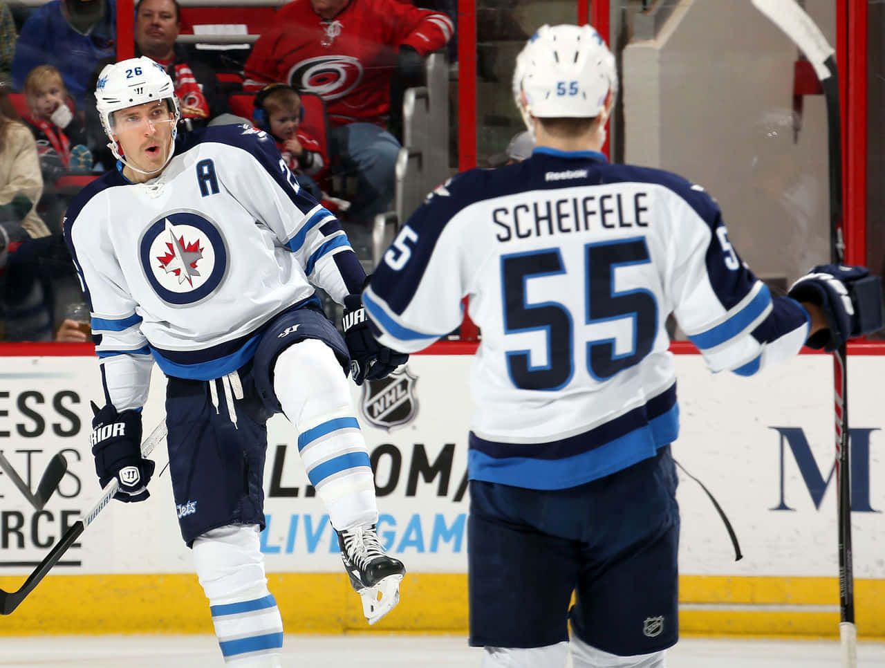 1280x966 Download Blake Wheeler And Mark Scheifele Wallpaper
