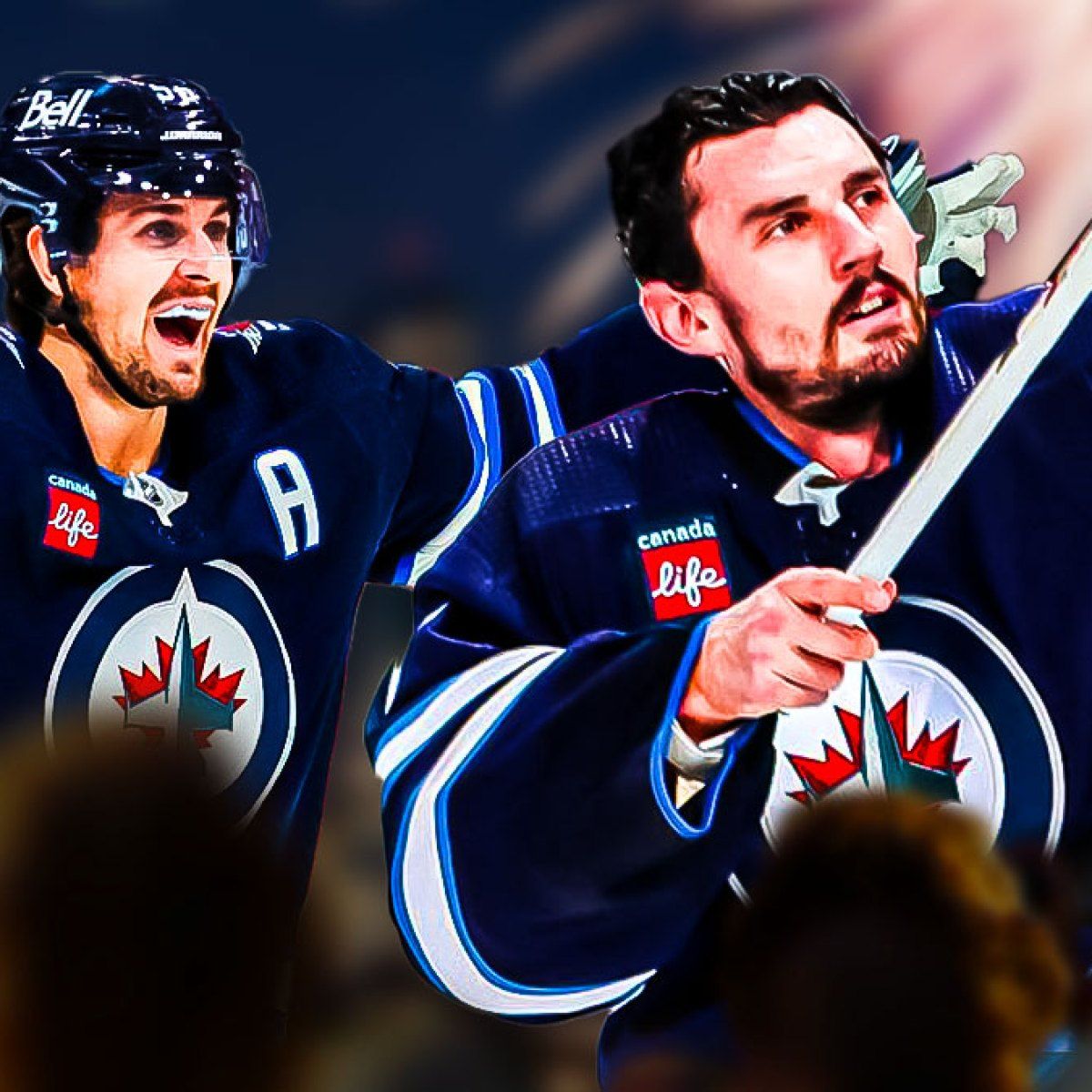 1200x1200 Jets' Mark Scheifele Sounds Off On Huge 8 Game Winning Streak To Open 2024 25