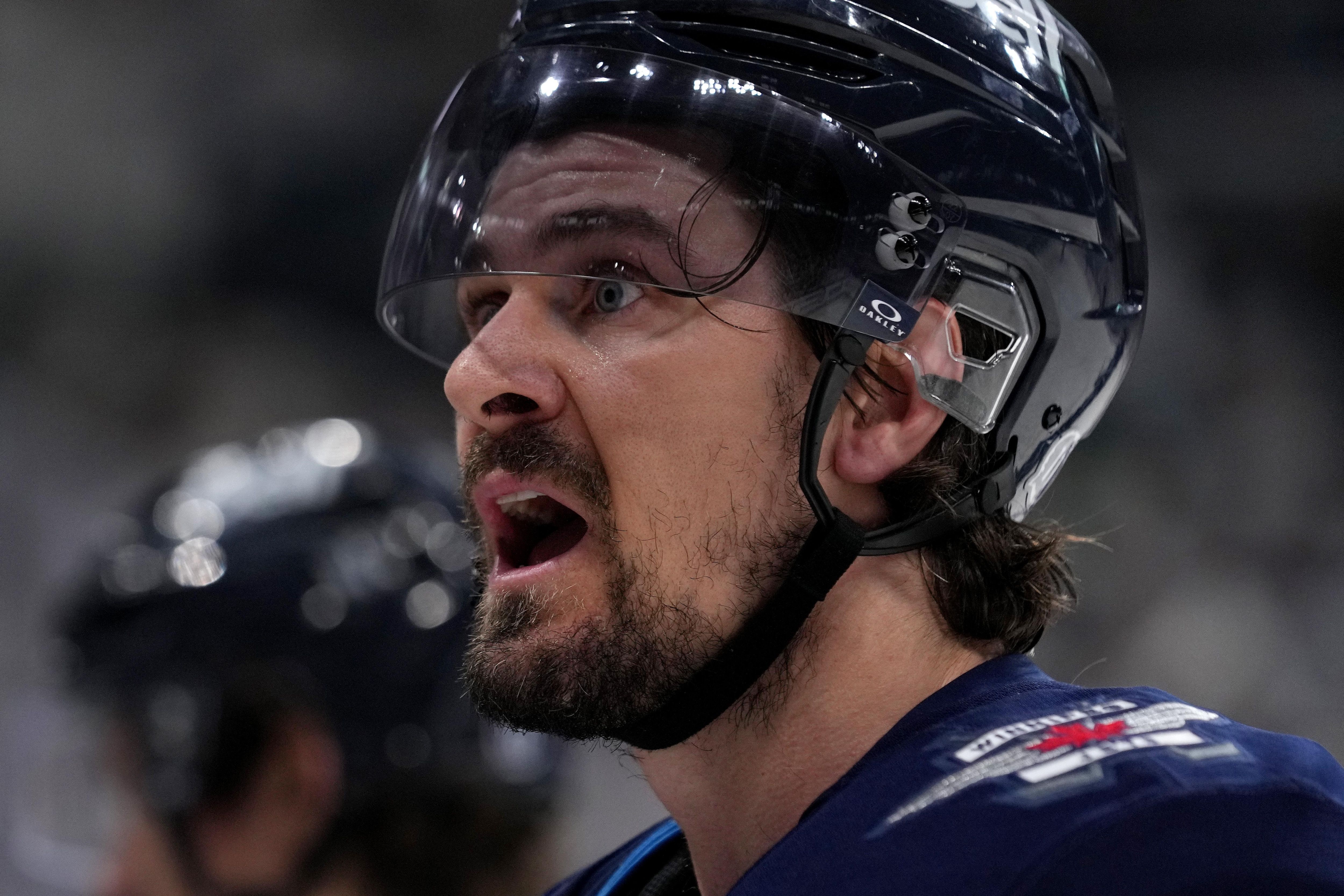 5000x3334 Jets' Mark Scheifele Plays Game 6 vs. Stars After Father's Death, Scores Opening Goal