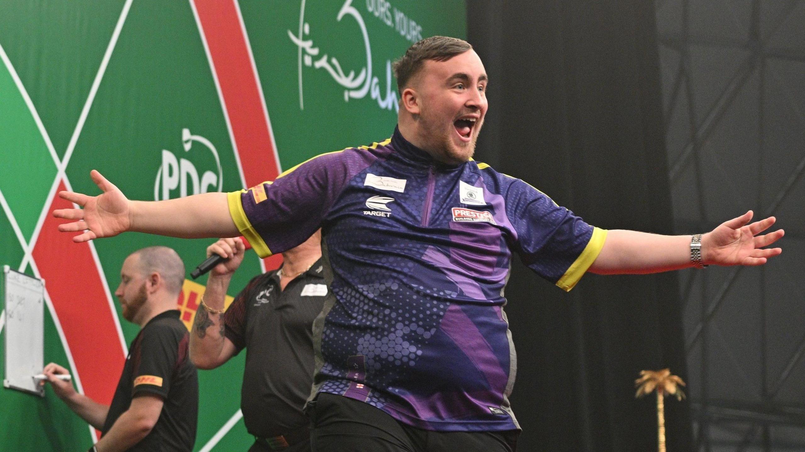 2560x1440 Sports Personality of the Year 2024: Luke Littler's year in photo