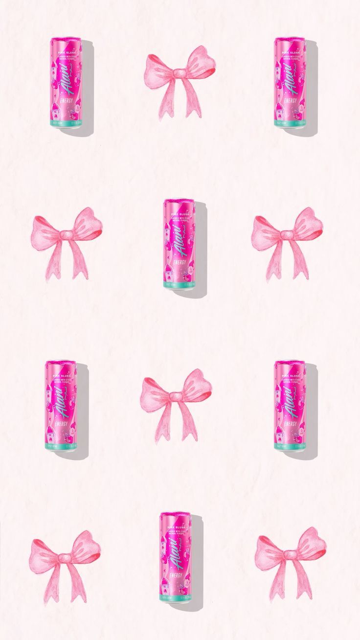 736x1308 Pink Alani bow iPhone background
