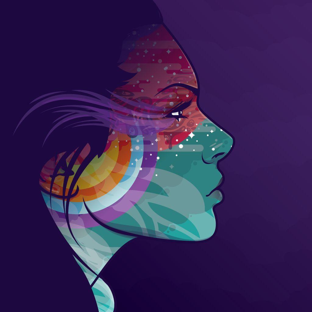 1024x1024 Tumblr Art Wallpaper