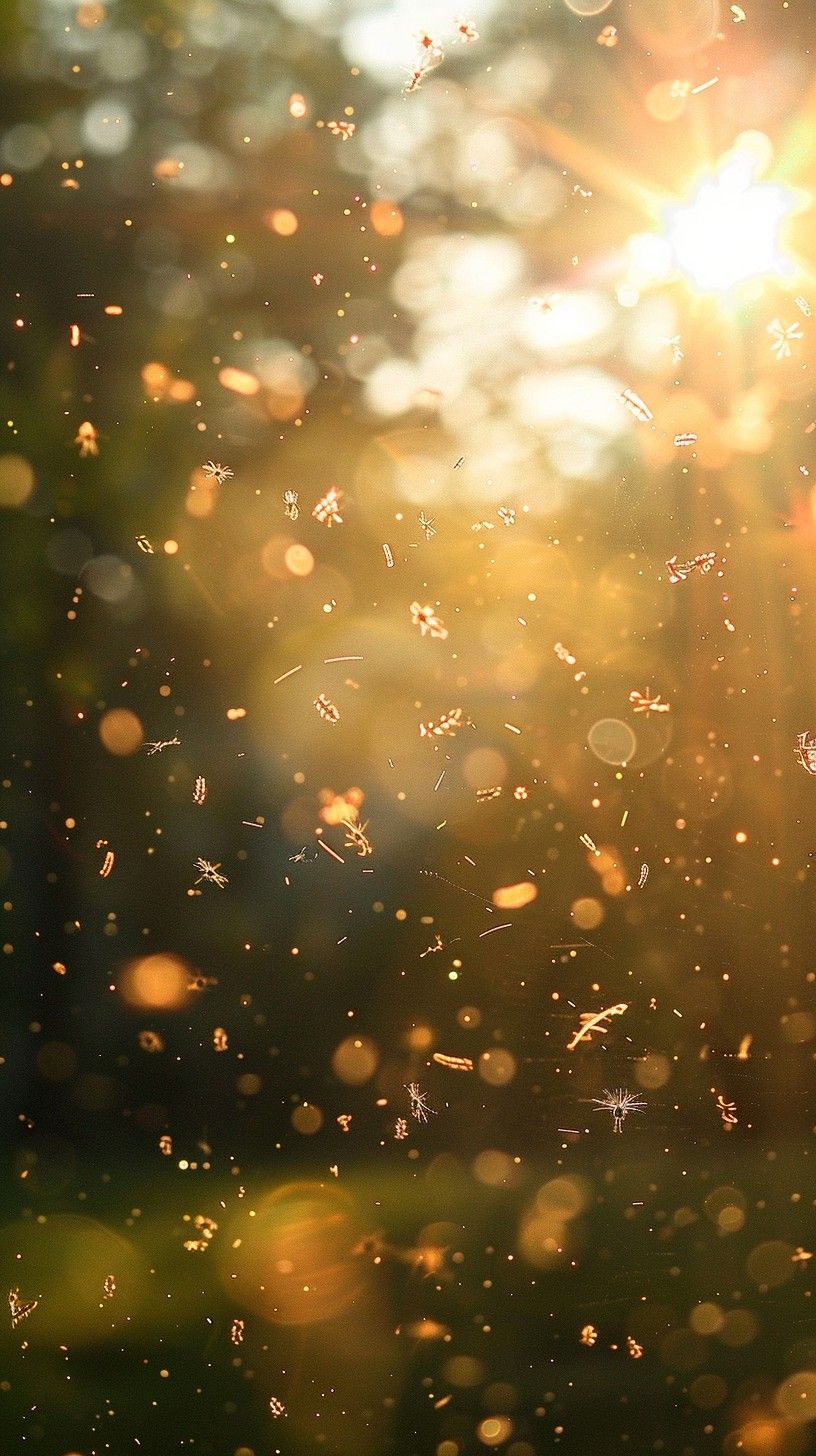 816x1456 Free Sunlit Floating Particles Image, Particles, Floating