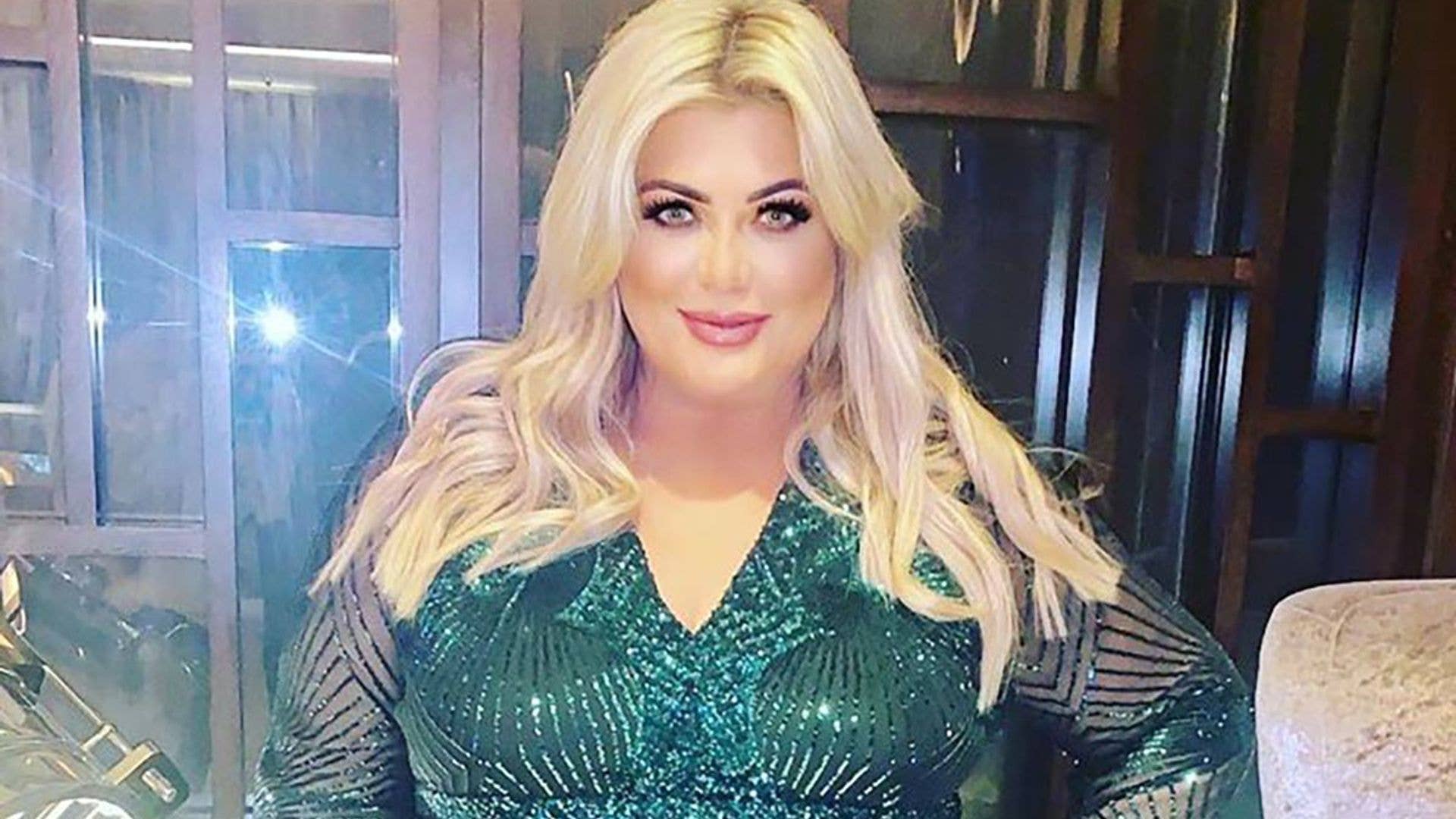 1920x1080 Gemma Collins highlights her weight loss in bodycon dress to toast VERY exciting news. HELLO!