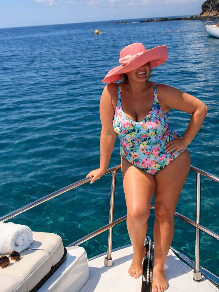 768x1024 Gemma Collins' Most Jaw Droppping Bikini Photo Amid 3.5 Stone Weight Loss. HELLO!