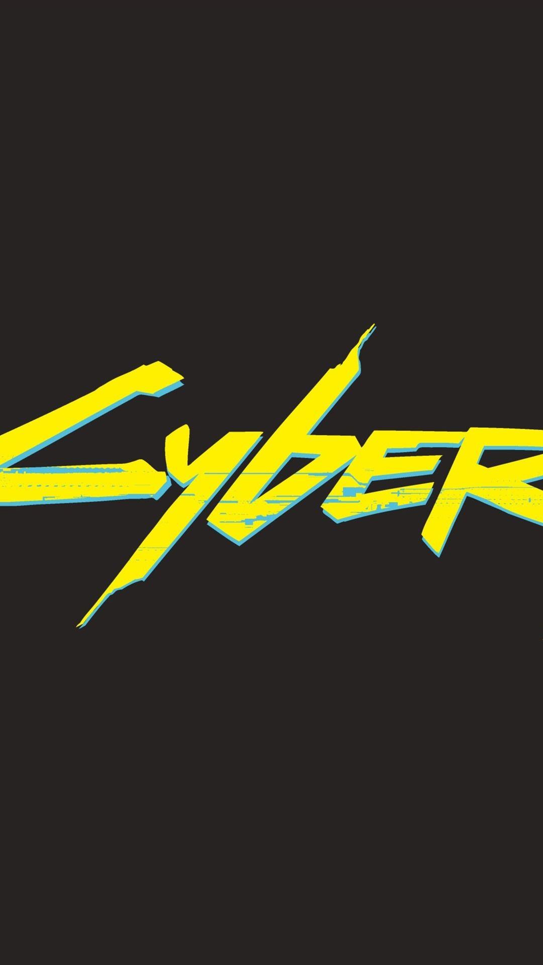 1080x1920 Cyberpunk 2077 Logo 1080x1920 IPhone 8 7 6 6S Plus Wallpaper
