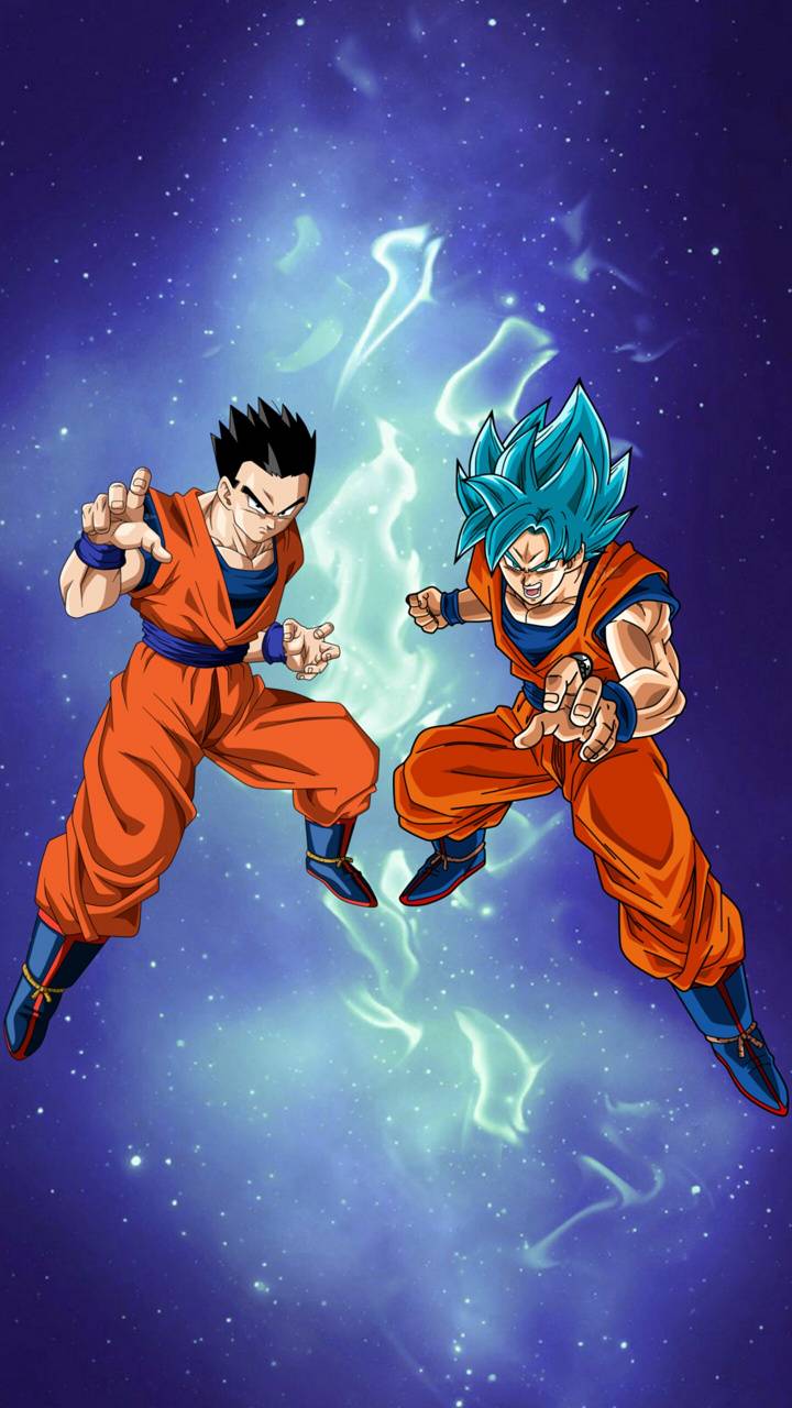 720x1280 Goku and Gohan wallpaper