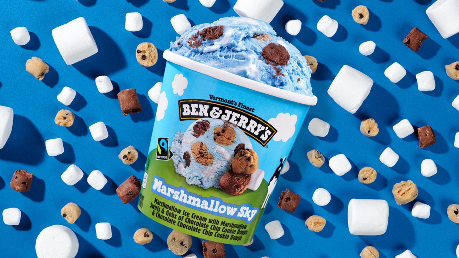 1600x900 Ben & Jerry's New Marshmallow Pint Gets Its Pretty Color From Algae