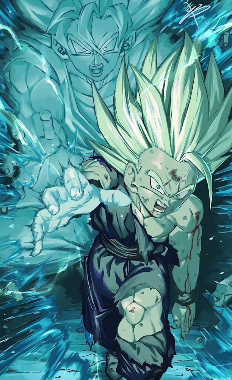 780x1280 Gohan y Goku wallpaper