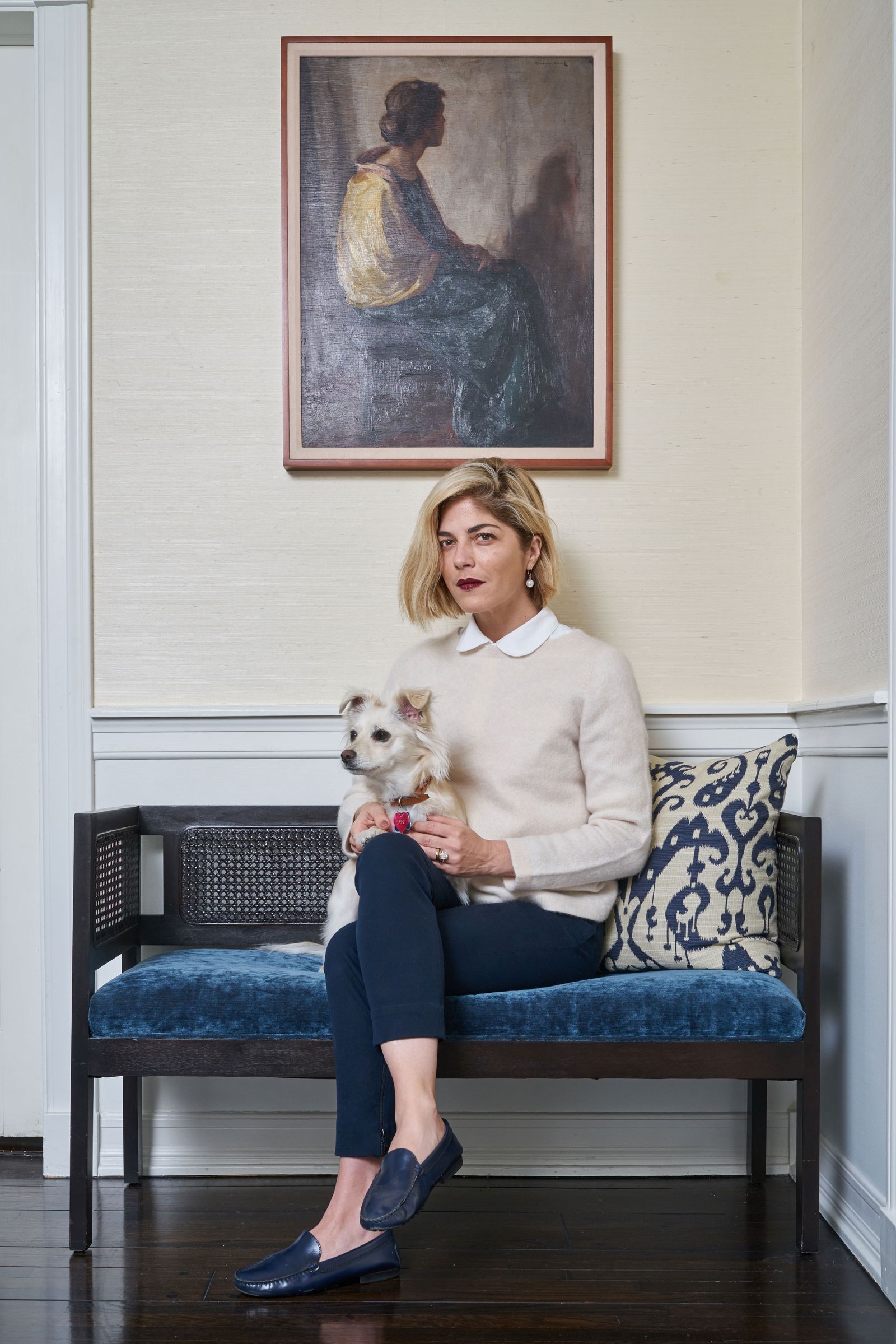 1600x2399 Step Inside Selma Blair's Preppy Leaning L.A. Home