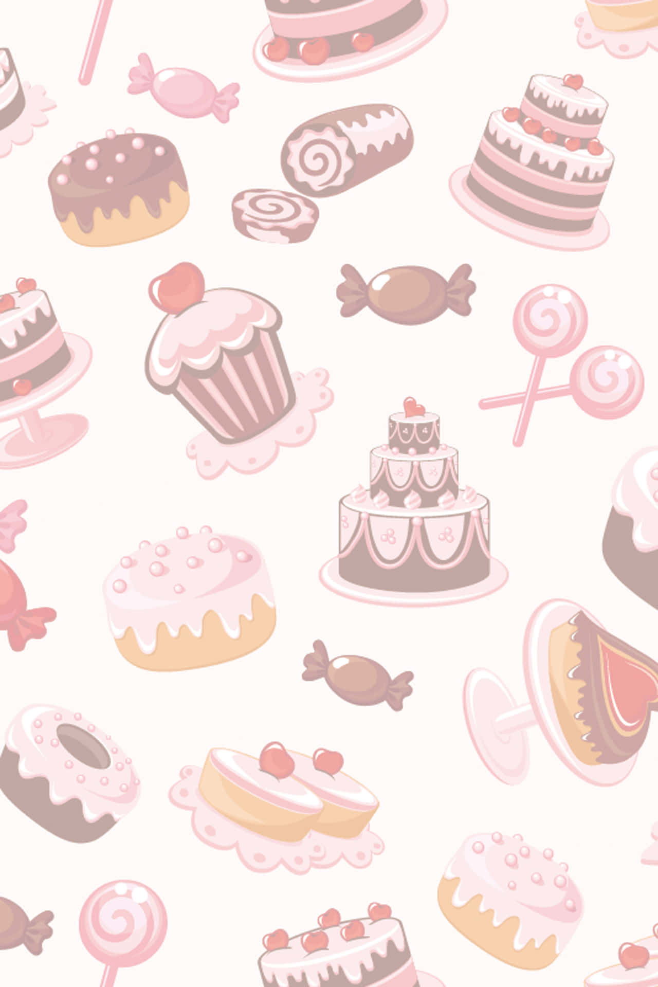 1280x1920 Download Decadently Delightful Sweet Treat Wallpaper