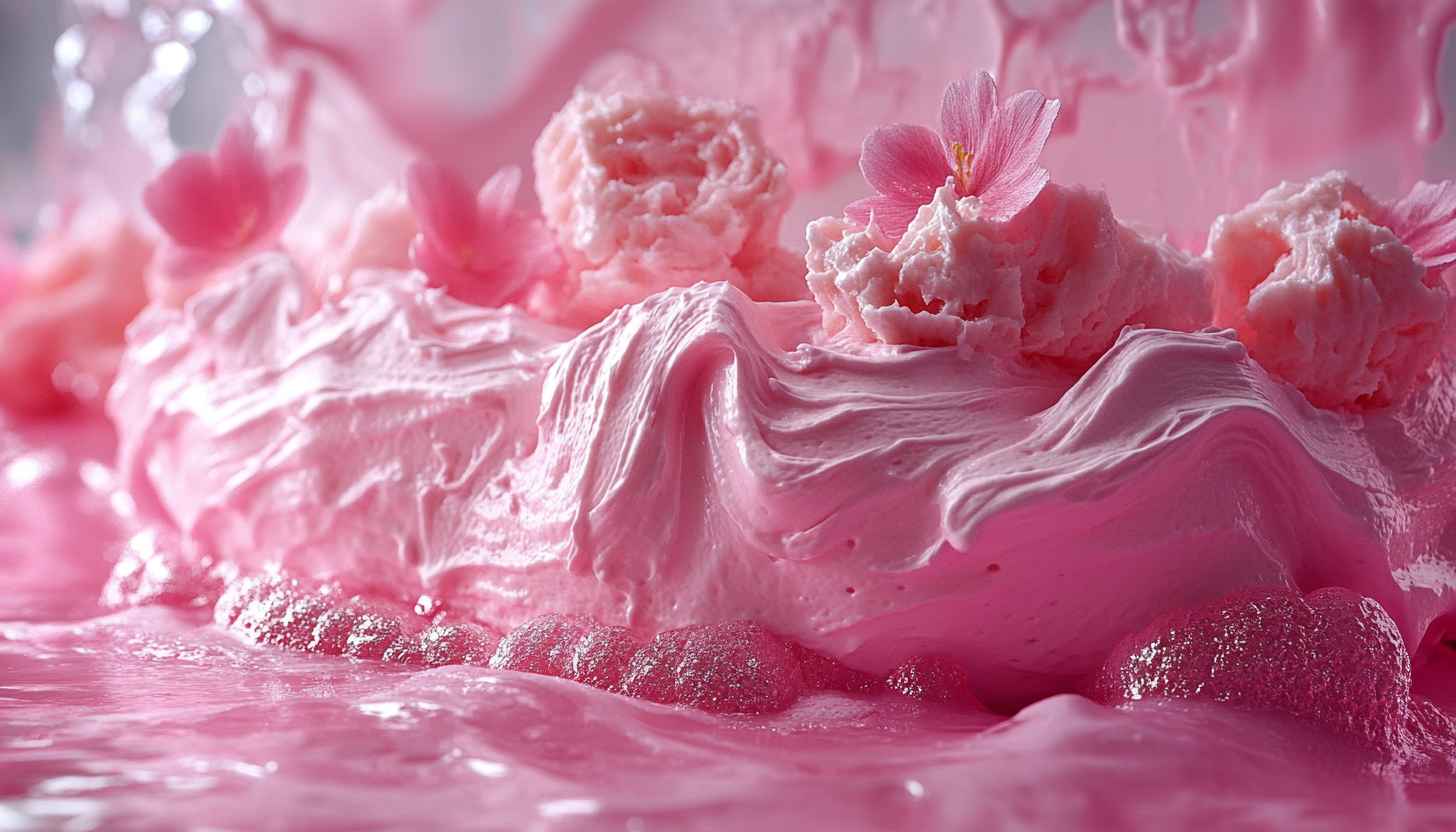 1456x832 Pink Dessert Wallpaper, Food Wallpaper, Cake Wallpaper, Sweet Wallpaper