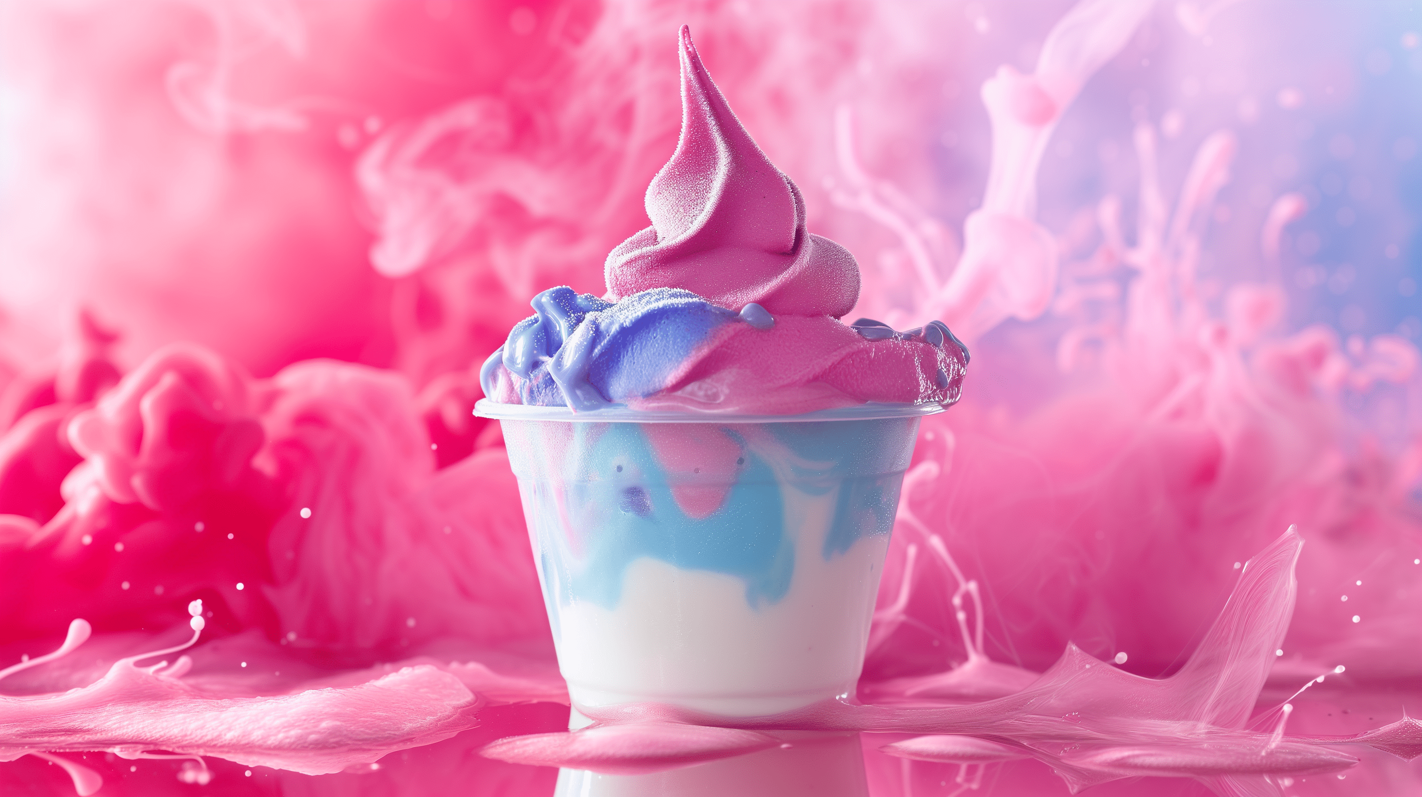 2912x1632 Frozen Yogurt Delight HD Wallpaper
