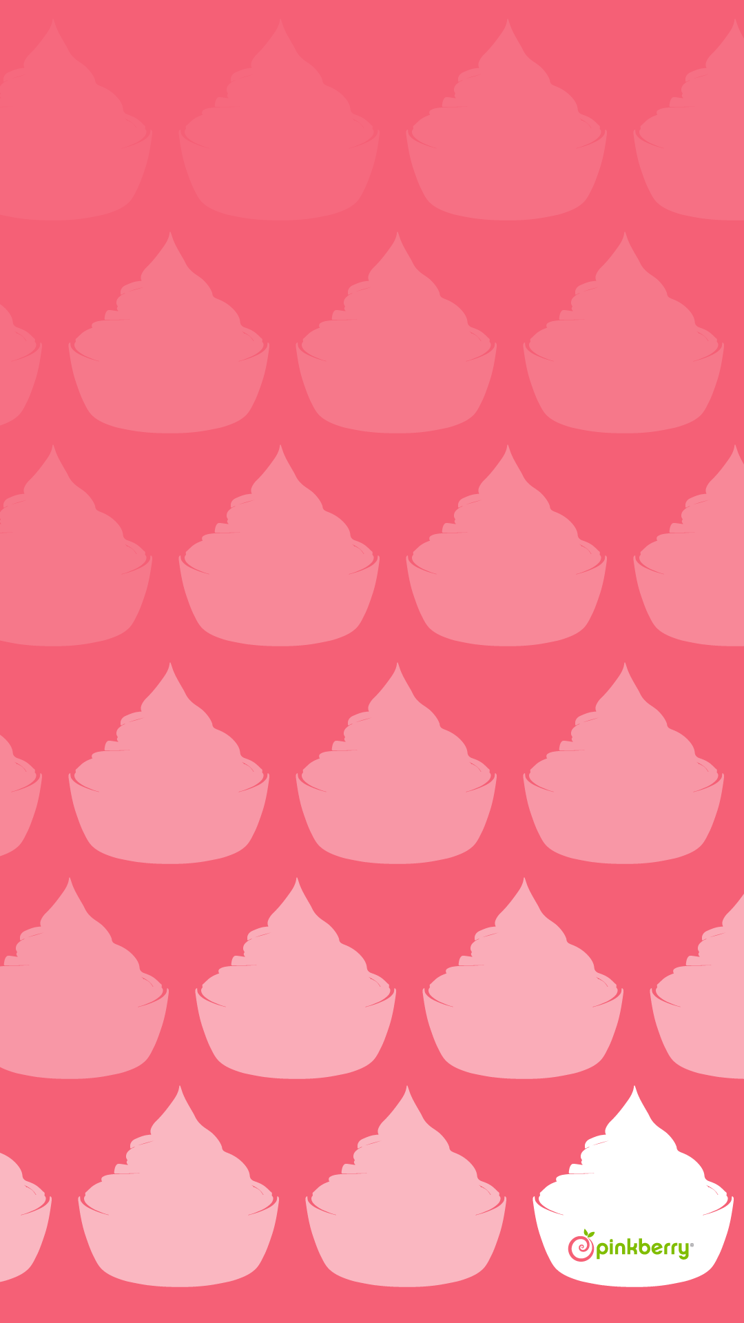 1080x1920 Pinkberry Frozen Yogurt Wallpaper