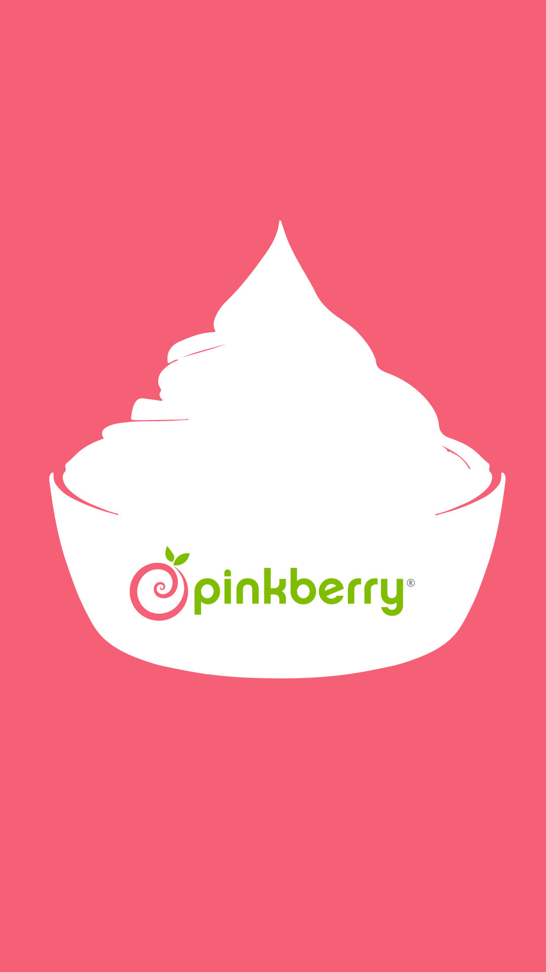 1080x1920 Pinkberry Frozen Yogurt Wallpaper