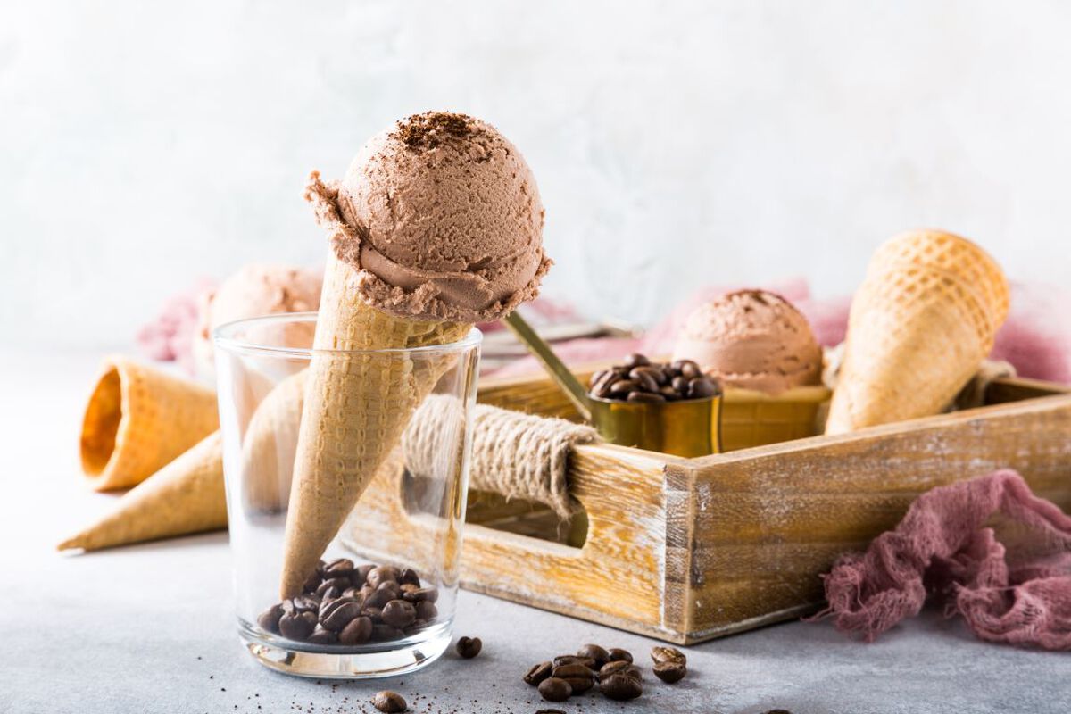 1200x800 Coffee Latte Frozen Yogurt