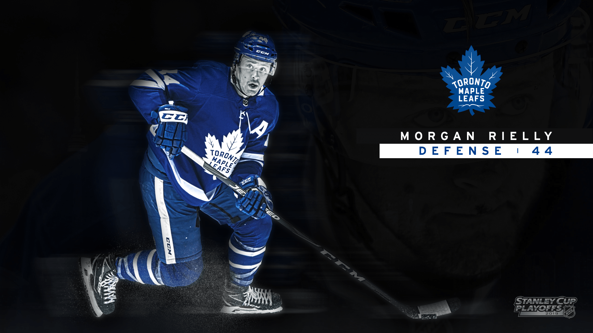 1920x1080 Ahead of round one, here's a Morgan Rielly wallpaper I made!