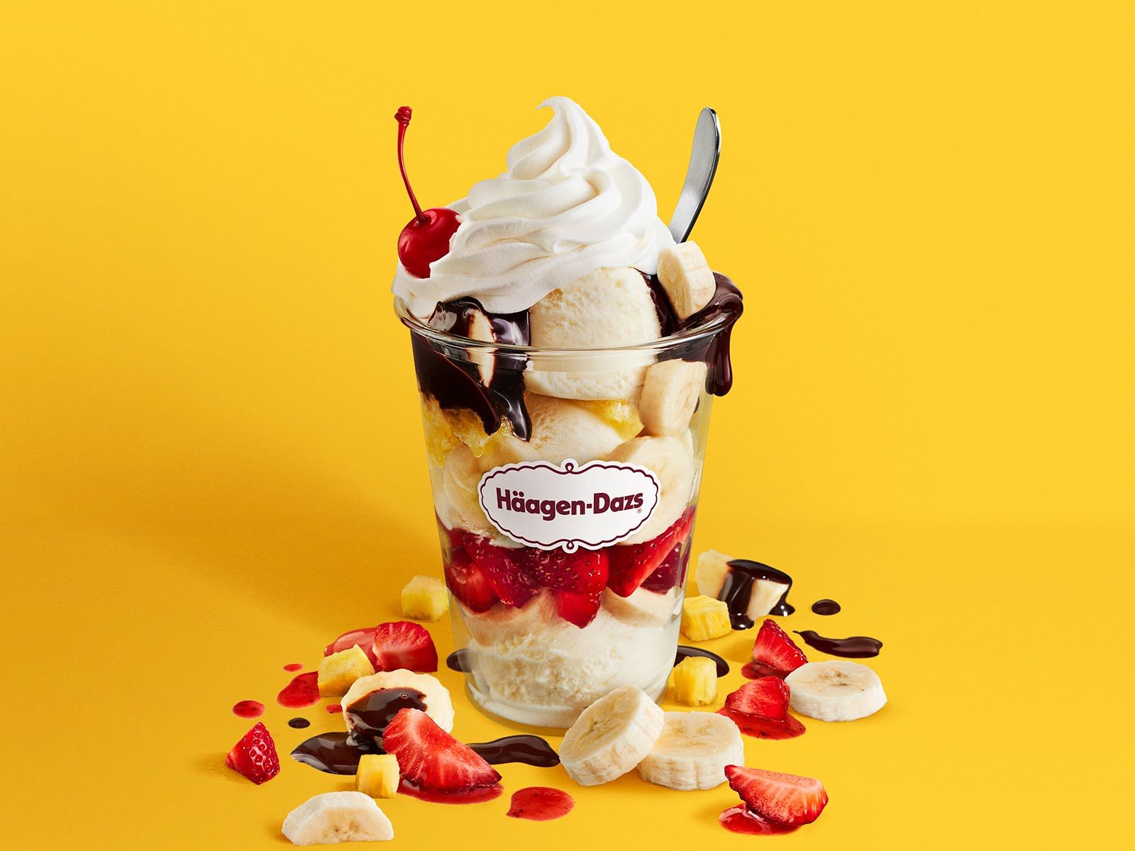 1600x1200 Häagen Dazs Cream Shop In Inwood, Dallas. Reviews, Photo & Information On Postcard
