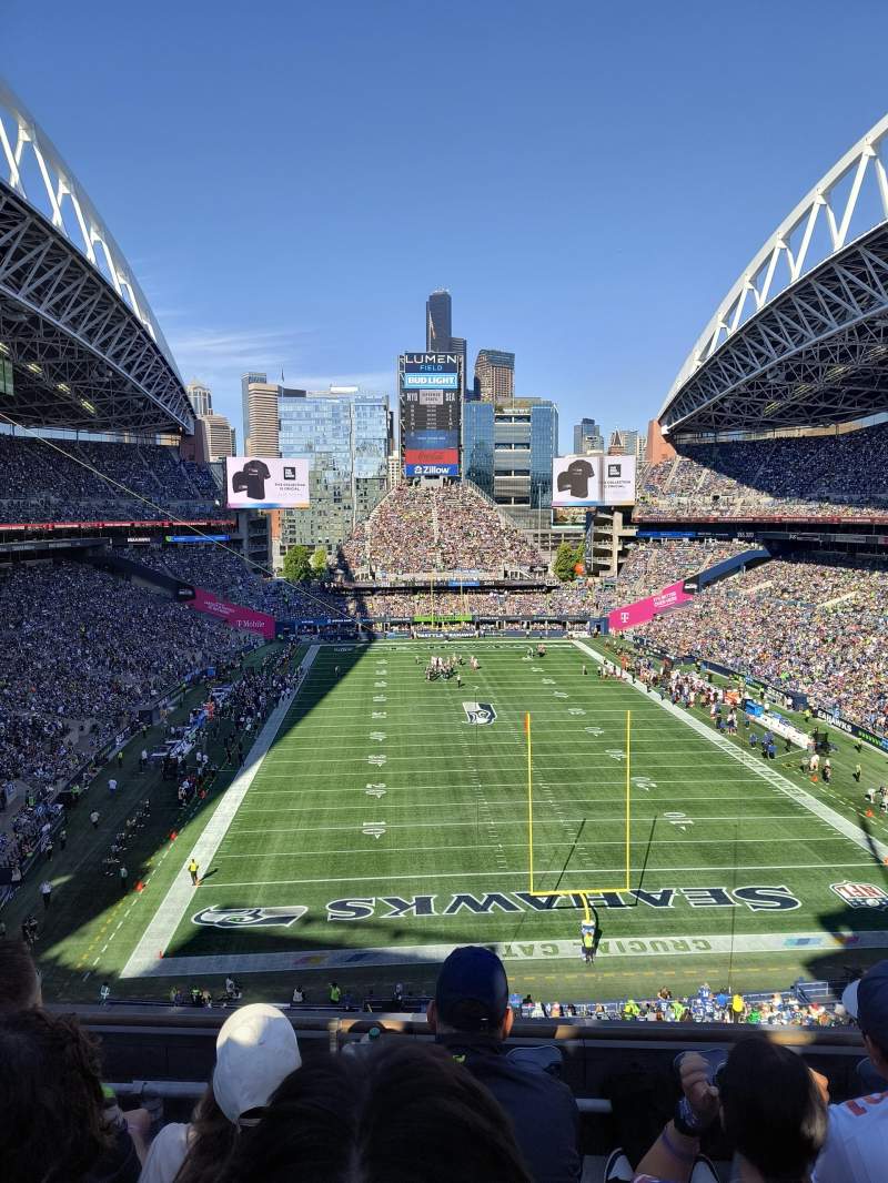 800x1066 Lumen Field, section row C, seat 10