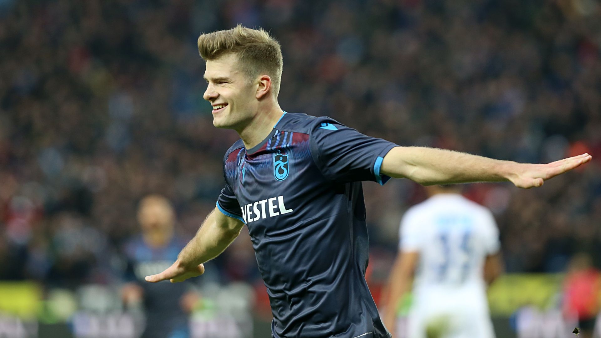 1920x1080 Alexander Sørloth Wallpaper