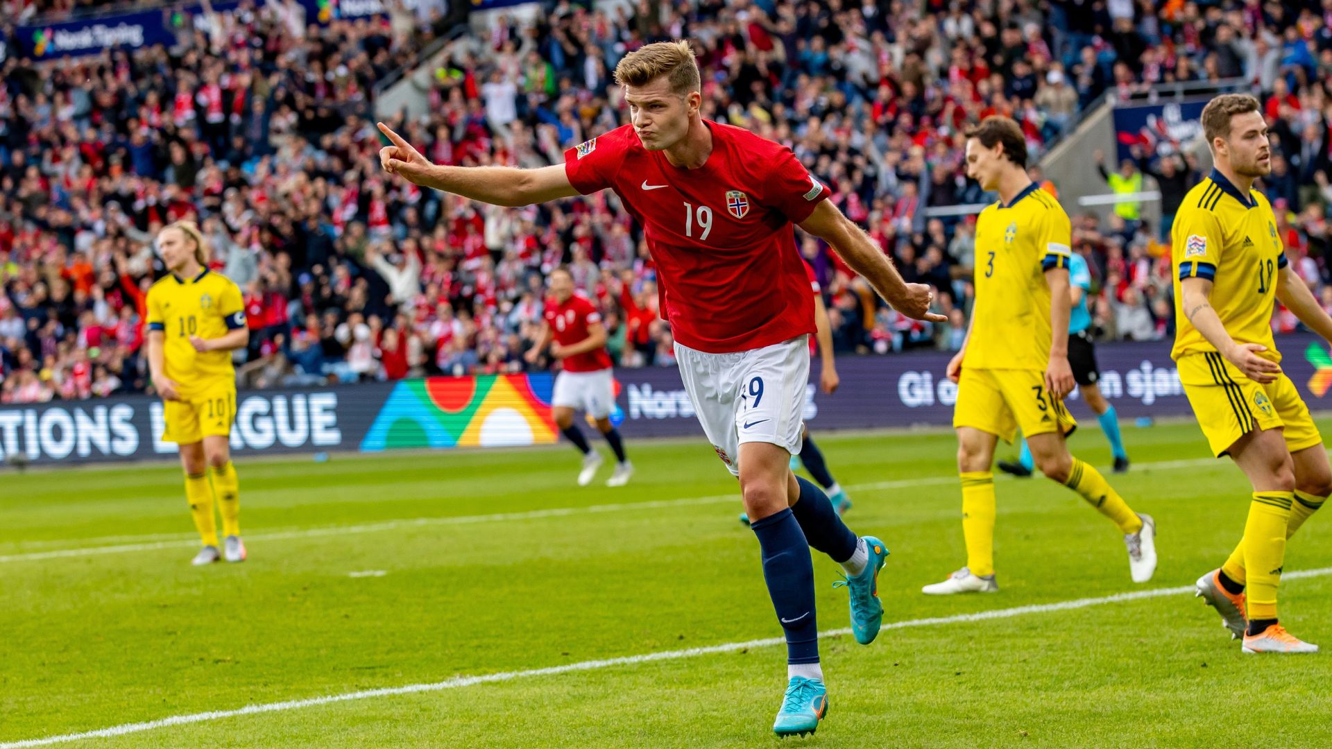 1920x1080 Facts About Alexander Sørloth, Norway's 'Other' Goalscorer in Norway