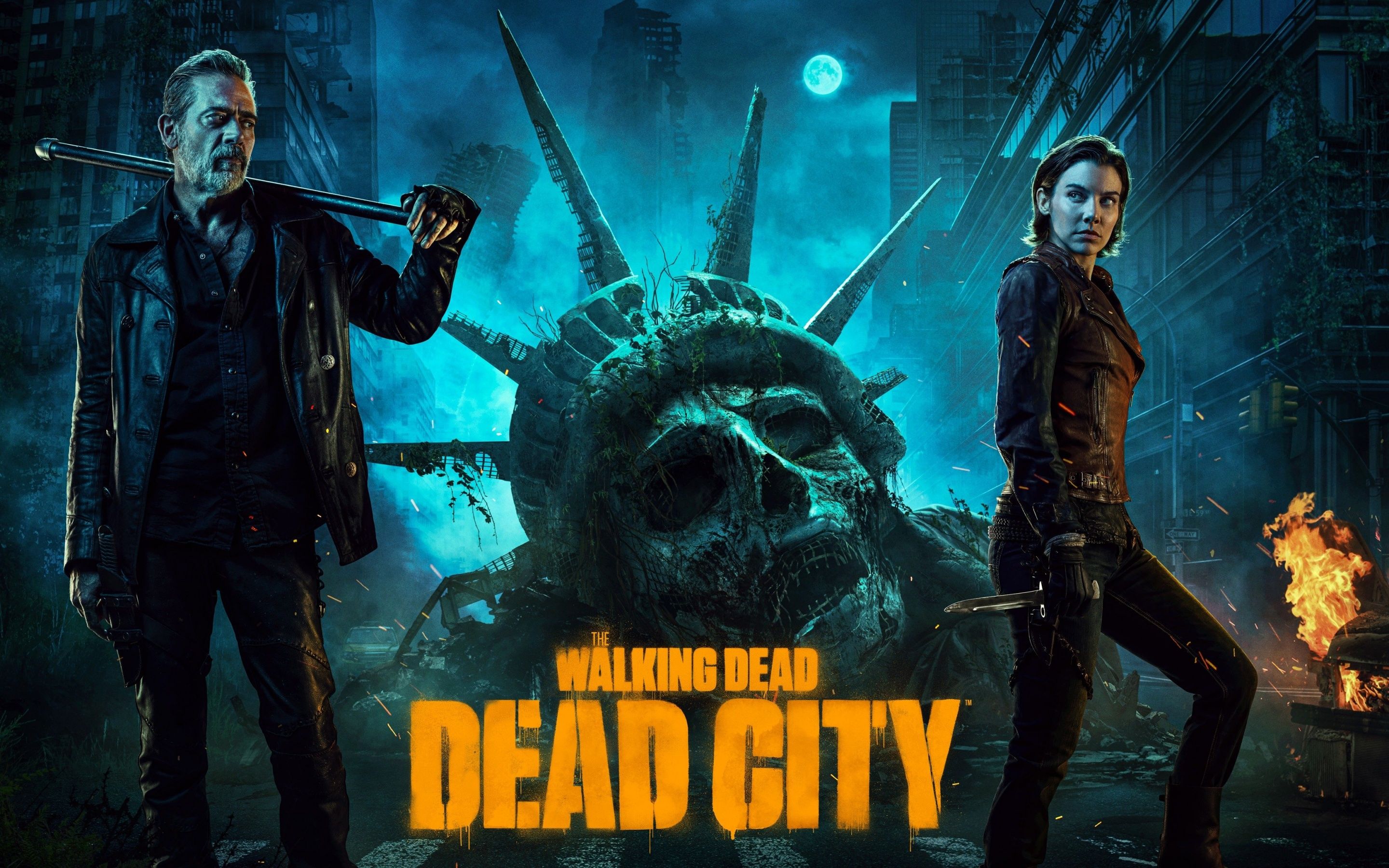 2880x1800 The Walking Dead: Dead City Wallpaper 4K, Lauren Cohan