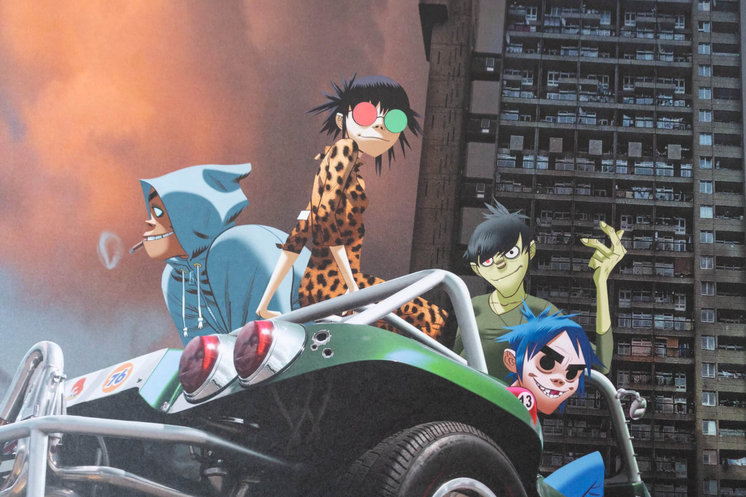2560x1707 Jamie Hewlett Machine 3 Edition Print Hewlett Specialists