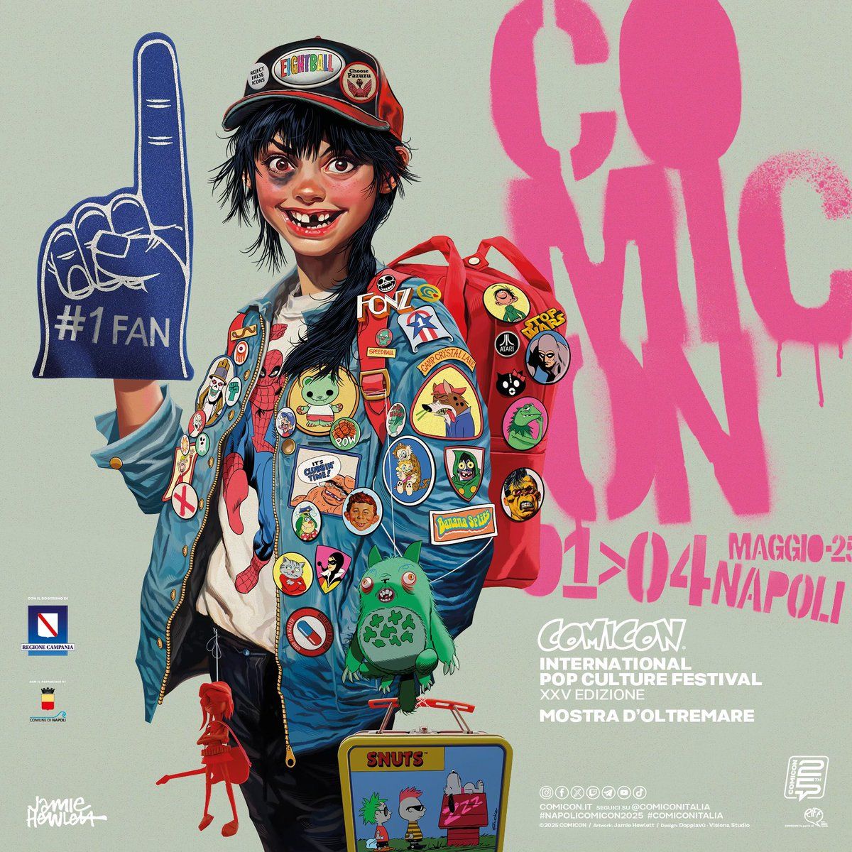 1200x1200 My poster for next year's Comicon. @comiconitalia