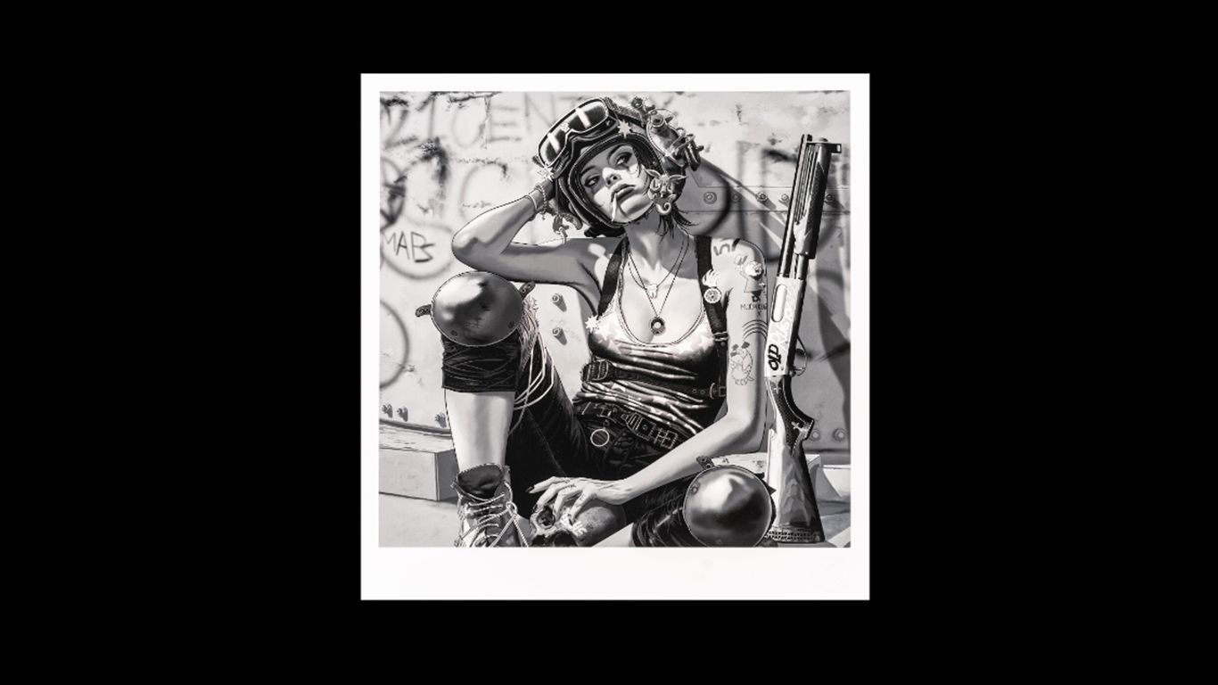 1366x768 Jamie Hewlett Releases Open Edition Print of Tank Girl for the 21st Century