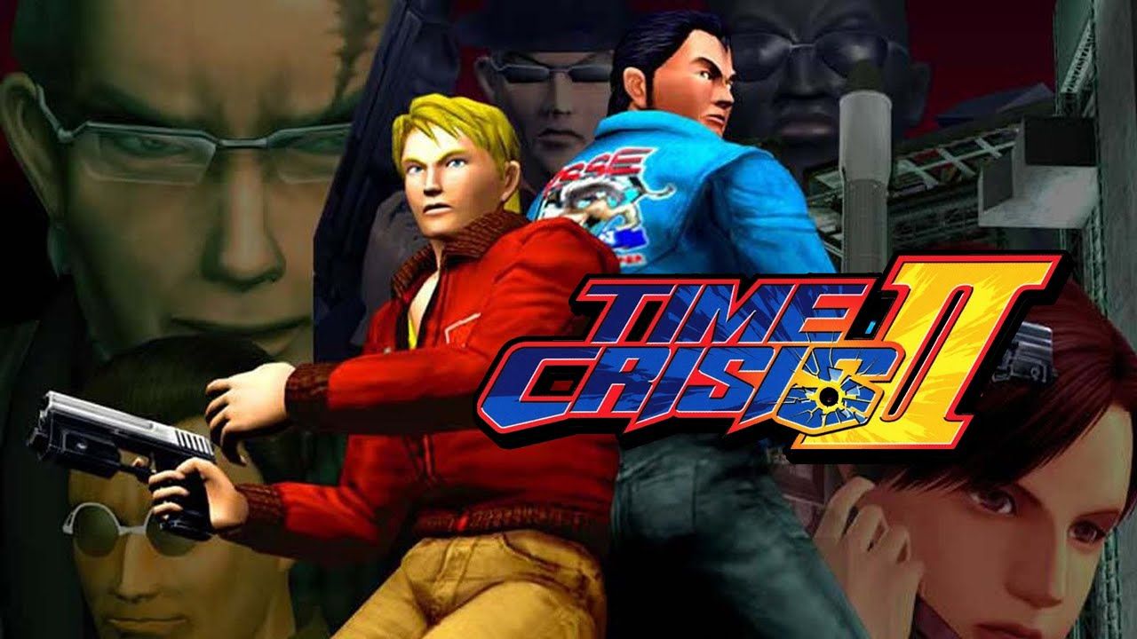 1280x720 [PS2 Time Crisis 2. PCSX2 1.7.5268. Full Gameplay Walkthrough