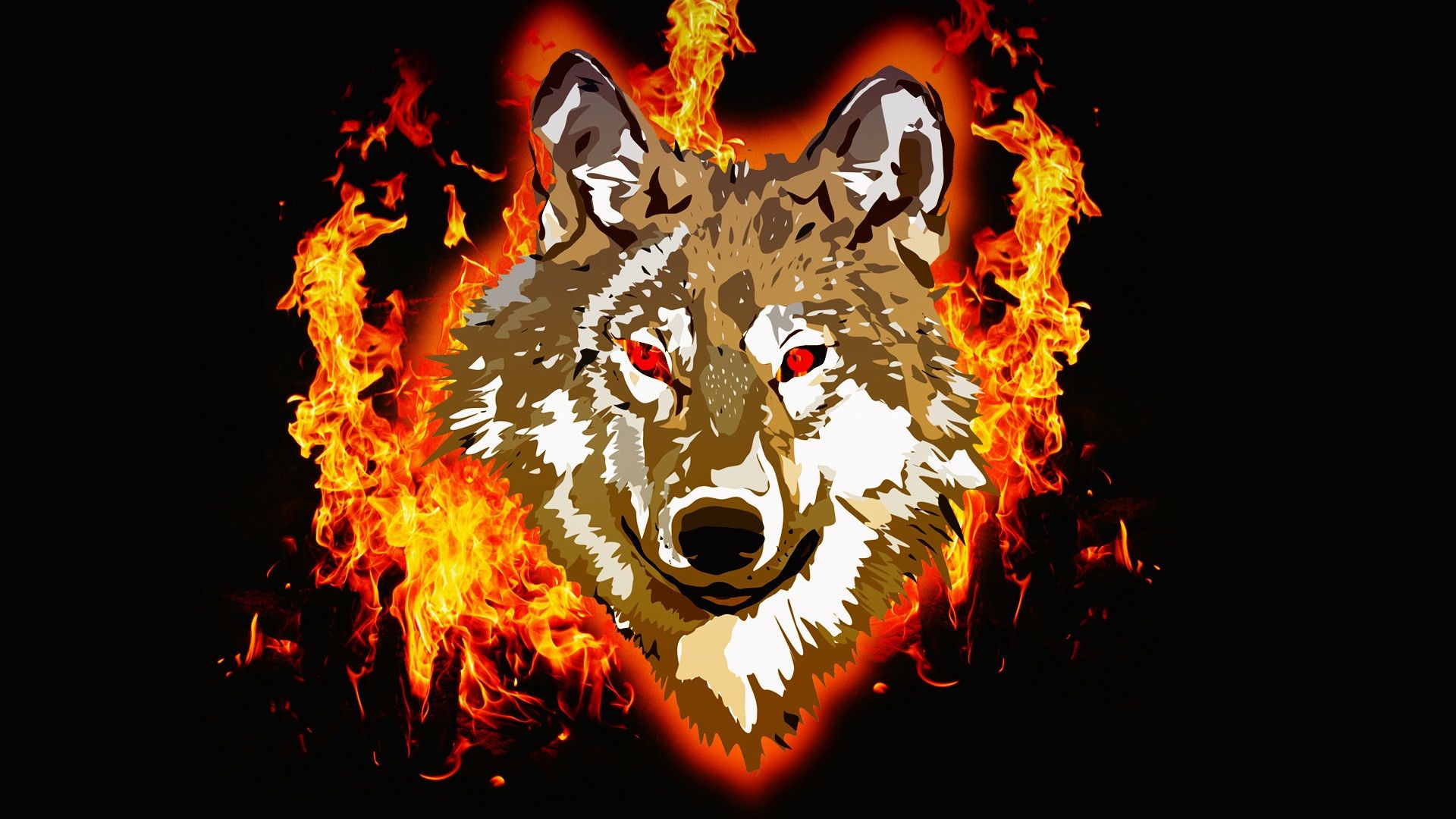 1920x1080 Wolf Wallpaper 28939