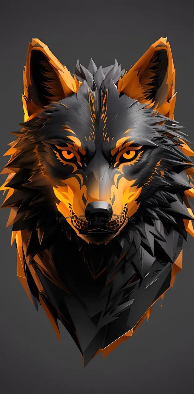 630x1280 Wolf wallpaper